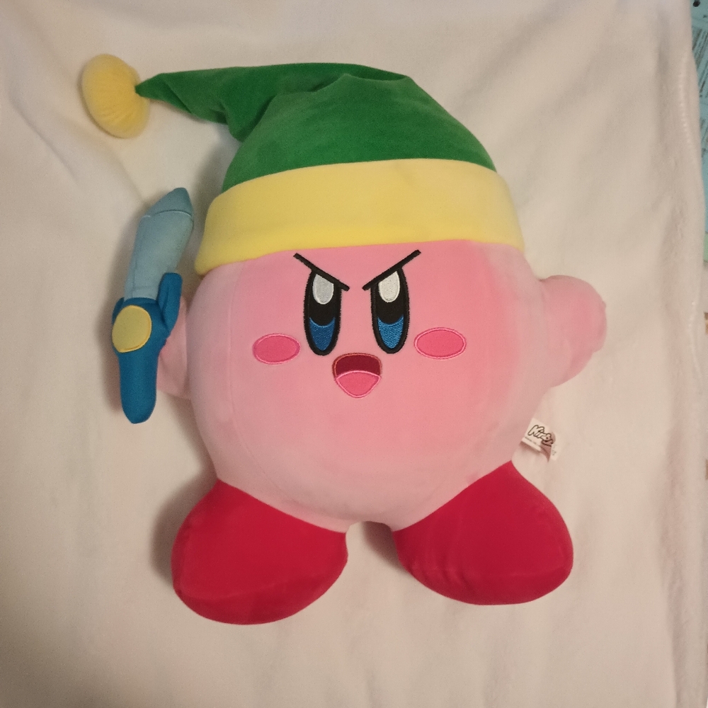 Pink Plush Toy with Green Hat